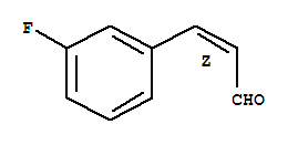 (2z)-(9ci)-3-(3-氟苯基)-2-丙烯醛结构式_213617-52-8结构式