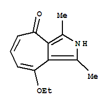 (9ci)-8-乙氧基-1,3-二甲基-环庚并[c]吡咯-4(2H)-酮结构式_214221-58-6结构式