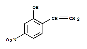 2-乙烯-5-硝基-苯酚结构式_214896-18-1结构式