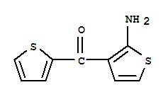 (2-氨基噻吩-3-基)(噻吩-2-基)甲酮结构式_21582-46-7结构式
