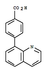 4-(Quinolin-8-yl )benzoic acid Structure,216059-95-9Structure