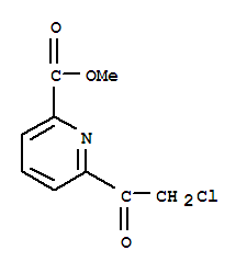 (9ci)-6-(氯乙酰基)-2-吡啶羧酸甲酯结构式_216160-41-7结构式