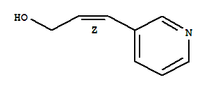 (2z)-(9ci)-3-(3-吡啶)-2-丙烯-1-醇结构式_218593-98-7结构式