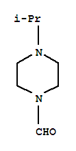 (9ci)-4-(1-甲基乙基)-1-哌嗪羧醛结构式_21863-66-1结构式