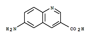 (8ci)-6-氨基-3-喹啉羧酸结构式_21872-88-8结构式