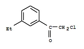 (8ci)-2-氯-3-乙基-苯乙酮结构式_21886-61-3结构式