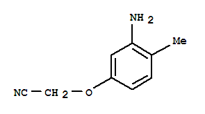 (9ci)-(3-氨基-4-甲基苯氧基)-乙腈结构式_219312-05-7结构式