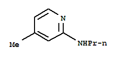 (9ci)-4-甲基-n-丙基-2-吡啶胺结构式_219478-20-3结构式