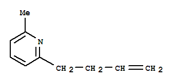 (9CI)-2-(3-丁烯)-6-甲基-吡啶结构式_219629-77-3结构式