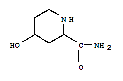 (9ci)-4-羟基-2-哌啶羧酰胺结构式_219981-92-7结构式