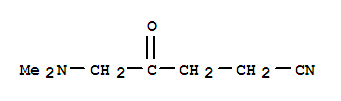 (9ci)-5-(二甲基氨基)-4-氧代-戊腈结构式_220494-82-6结构式