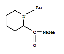 1-乙酰基-n-甲基-2-哌啶羧酰胺结构式_221690-21-7结构式