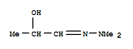 (9ci)-2-羟基丙醛-二甲基肼酮结构式_222302-26-3结构式