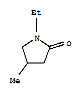 (9ci)-1-乙基-4-甲基-2-吡咯烷酮结构式_222423-29-2结构式