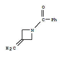 (9ci)-1-苯甲酰基-3-亚甲基-氮杂丁烷结构式_222527-63-1结构式