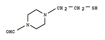 (9ci)-4-(2-疏基乙基)-1-哌嗪羧醛结构式_222857-05-8结构式