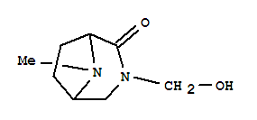 3,8-Diazabicyclo[3.2.1]octan-2-one,3-(hydroxymethyl)-8-methyl-(8ci) Structure,22315-24-8Structure