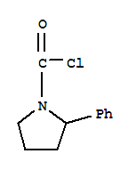 (9ci)-2-苯基-1-吡咯烷羰酰氯结构式_223375-92-6结构式