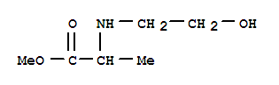 (9ci)-n-(2-羟基乙基)-丙氨酸甲酯结构式_223431-16-1结构式