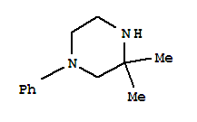 (9ci)-3,3-二甲基-1-苯基-哌嗪结构式_223786-43-4结构式