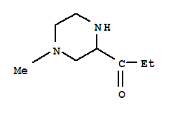 1-(4-甲基-2-哌嗪)-1-丙酮结构式_224189-09-7结构式