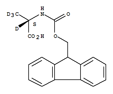 Fmoc-L-丙氨酸-D4氘代结构式_225101-69-9结构式