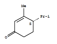 (4s)-(9ci)-3-甲基-4-(1-甲基乙基)-2-环己烯-1-酮结构式_225221-26-1结构式