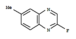Quinoxaline, 2-fluoro-6-methyl-(9ci) Structure,226698-26-6Structure