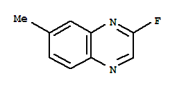 Quinoxaline, 2-fluoro-7-methyl-(9ci) Structure,226698-27-7Structure