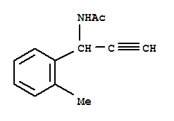 (9ci)-n-[1-(2-甲基苯基)-2-丙炔]-乙酰胺结构式_226698-94-8结构式