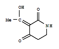 (9ci)-3-(1-羟基亚乙基)-2,4-哌啶二酮结构式_226704-37-6结构式