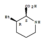 (2s,3r)-(9ci)-3-乙基-2-哌啶羧酸结构式_227196-61-4结构式