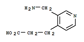 (9ci)-3-(氨基甲基)-4-吡啶丙酸结构式_228272-10-4结构式