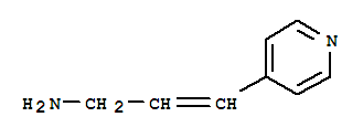 (9ci)-3-(4-吡啶)-2-丙烯-1-胺结构式_228562-66-1结构式