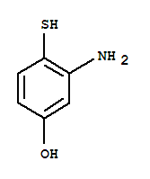 (9CI)-3-氨基-4-疏基-苯酚结构式_228564-80-5结构式