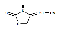 (9ci)-(2-硫氧代-4-噻唑啉基)-乙腈结构式_228566-79-8结构式