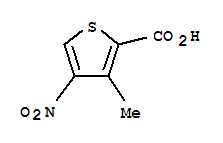 2-Thiophenecarboxylicacid,3-methyl-4-nitro-(9ci) Structure,229343-07-1Structure