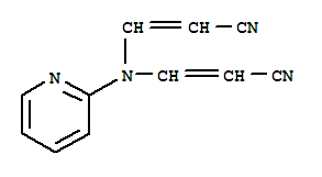 (8ci)-3,3-(2-吡啶亚氨基)二-丙烯腈结构式_23130-57-6结构式