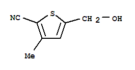 2-Thiophenecarbonitrile, 5-(hydroxymethyl)-3-methyl-(9ci) Structure,232281-11-7Structure