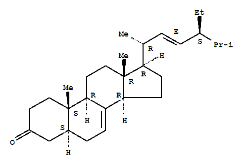 Alpha-波菜甾酮结构式_23455-44-9结构式