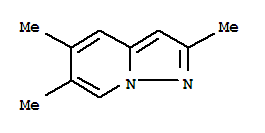 2,5,6-三甲基-吡唑并[1,5-a]吡啶结构式_234754-44-0结构式