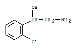 2-氨基-1-(2-氯苯基)乙醇结构式_23496-56-2结构式