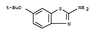 (9ci)-6-(1,1-二甲基乙氧基)-2-苯并噻唑胺结构式_235101-28-7结构式