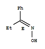 1-苯基-1-丙烷酮 肟结构式_23517-42-2结构式