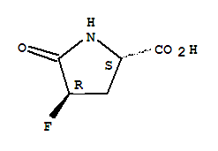 (4r)-(9ci)-4-氟-5-氧代-L-脯氨酸结构式_237076-75-4结构式
