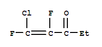  1-氯-1,2-二氟-1-戊烯-3-酮结构式_2375-74-8结构式