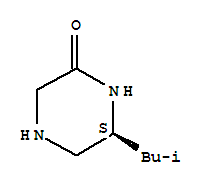 (6s)-(9ci)-6-(2-甲基丙基)-哌嗪酮结构式_239802-14-3结构式