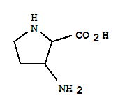 (8ci,9ci)-3-氨基-脯氨酸结构式_24279-08-1结构式