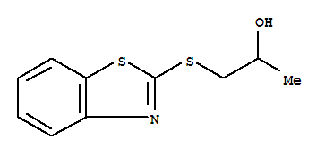 (+)-(9ci)-1-(2-苯并噻唑硫代)-2-丙醇结构式_244221-77-0结构式