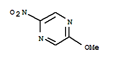 (9CI)-2-甲氧基-5-硝基-吡嗪结构式_244261-30-1结构式